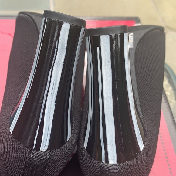 New Circus Sam Edelman Black and White Sock boots - Picture 9 of 12